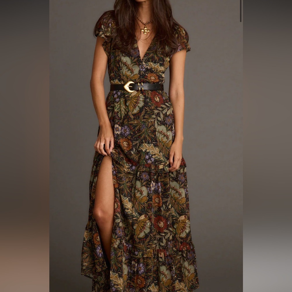 12th tribe floral dress size xs